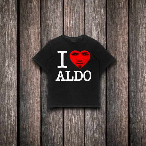 I LOVE ALDO SHIRT (BLACK)